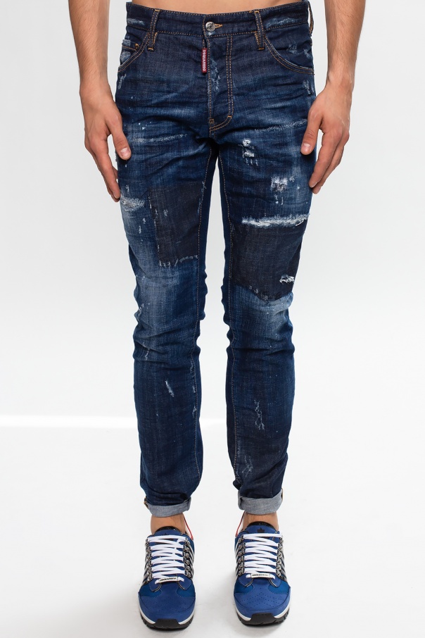 Dsquared city biker sales jeans